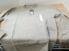 Item #167 — New Beige Ribbed Long-Sleeve Shirt men medium